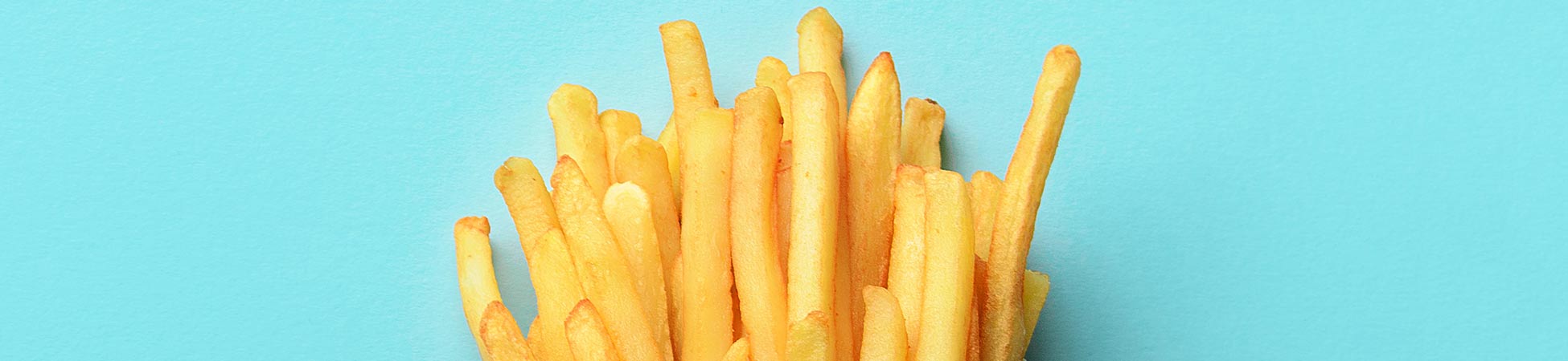 The perfect portion of French fries in the world